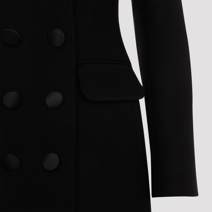 Black Virgin Wool Coat-5