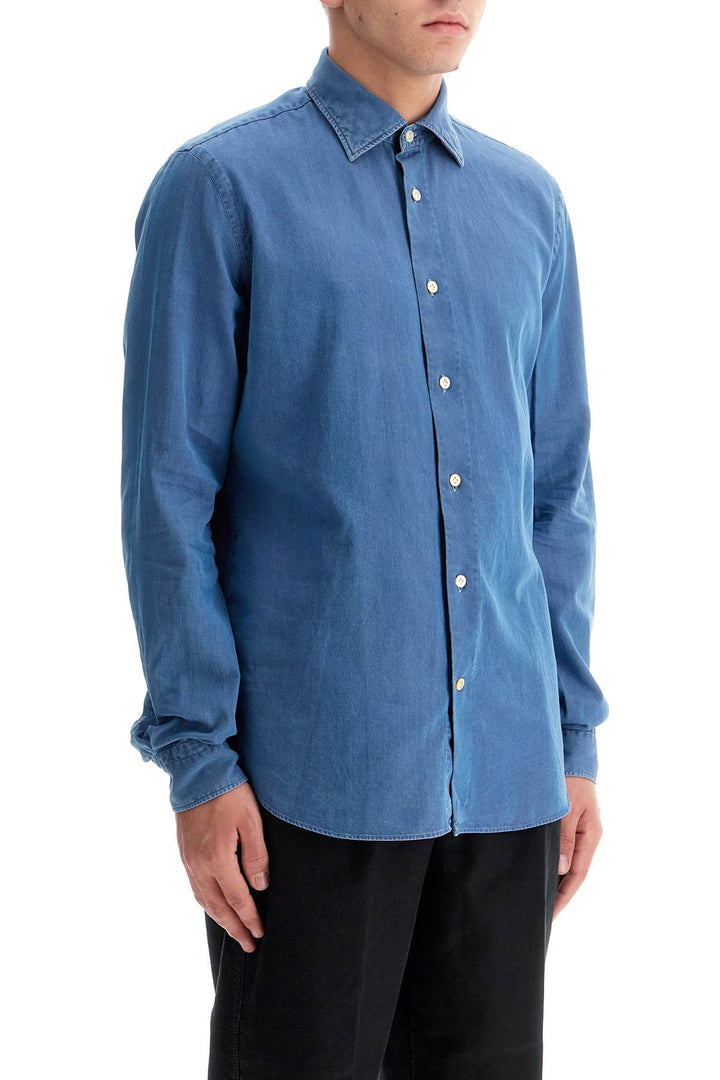 denim effect shirt-1