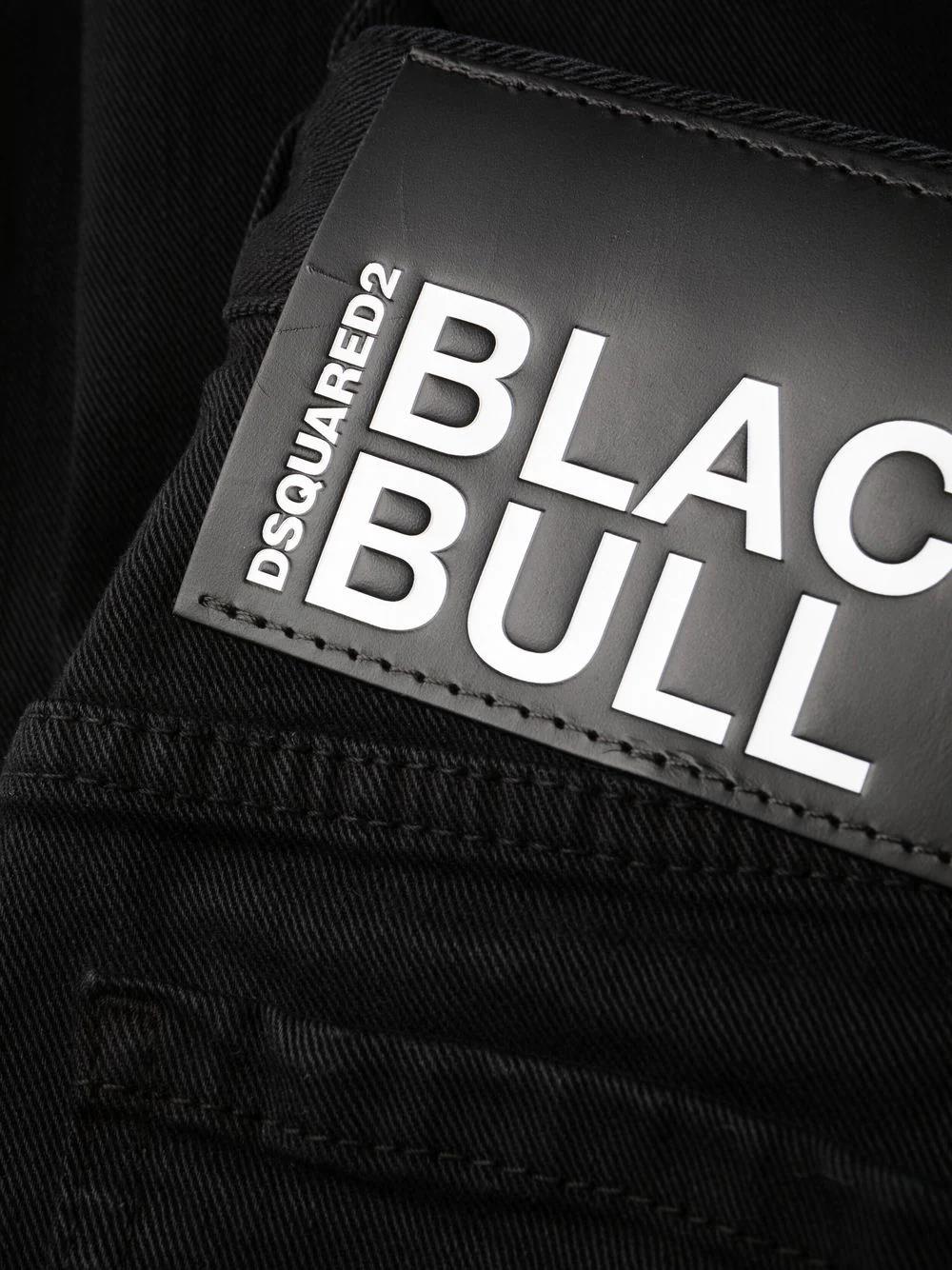 DSQUARED2 Black Bull flared jeans-3