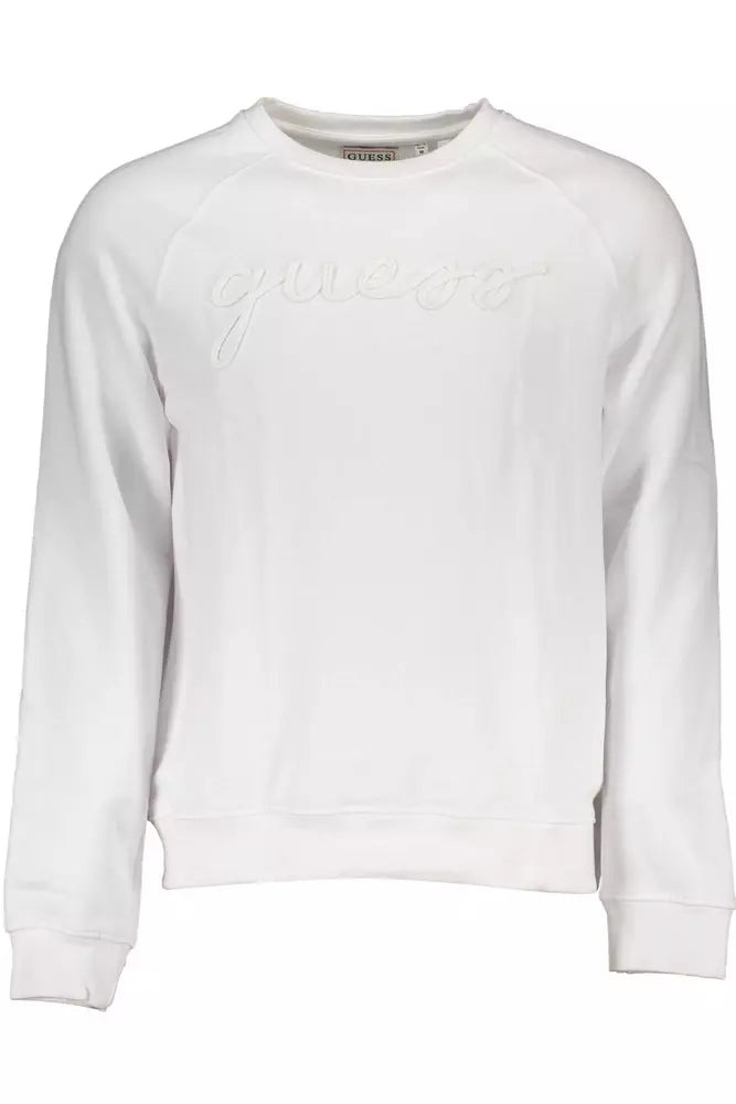 White Cotton Men Sweater