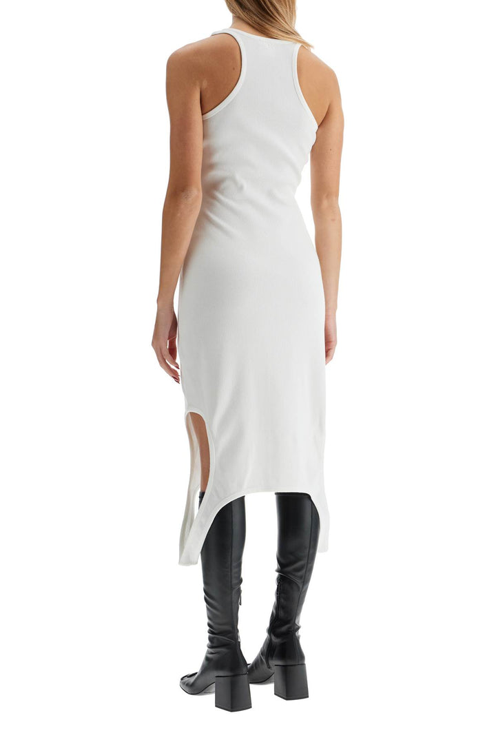 pleat dress with midi length-2