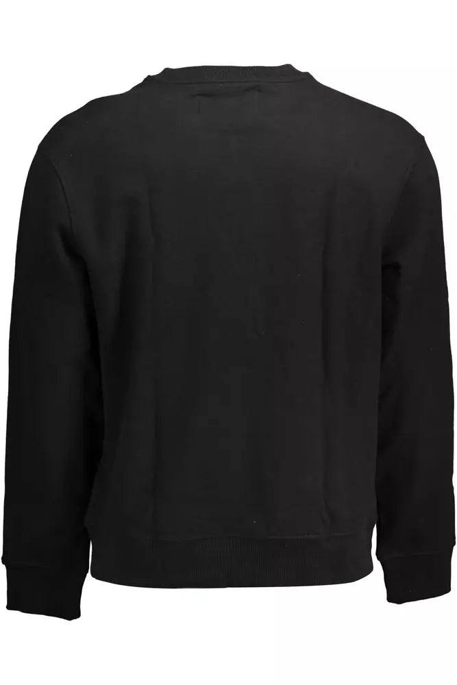 Sleek Cotton Logo Sweatshirt - Timeless Style