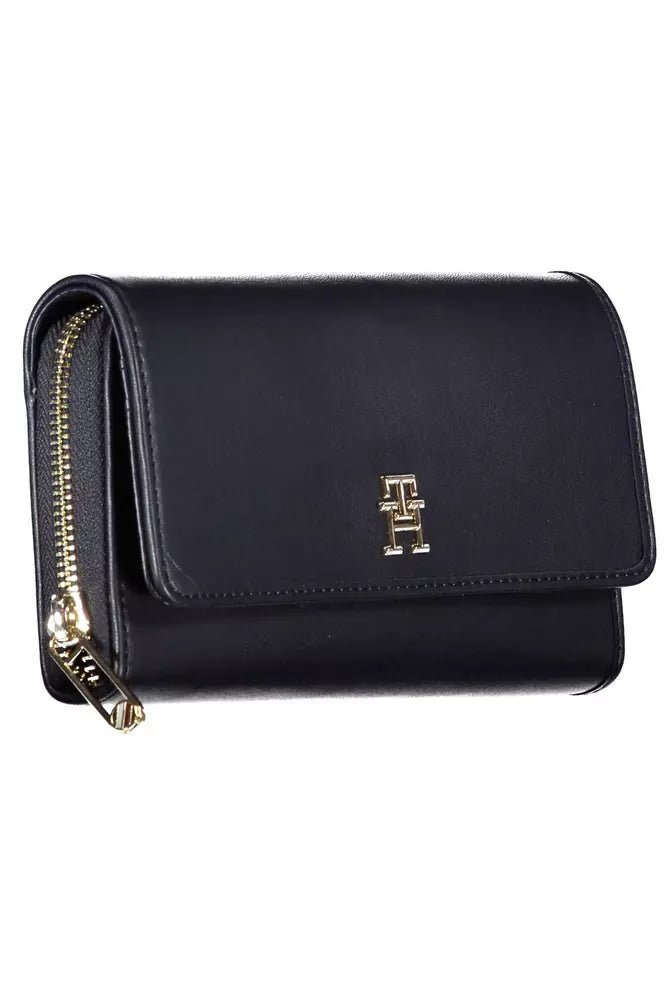 Elegant Blue Wallet with Ample Space