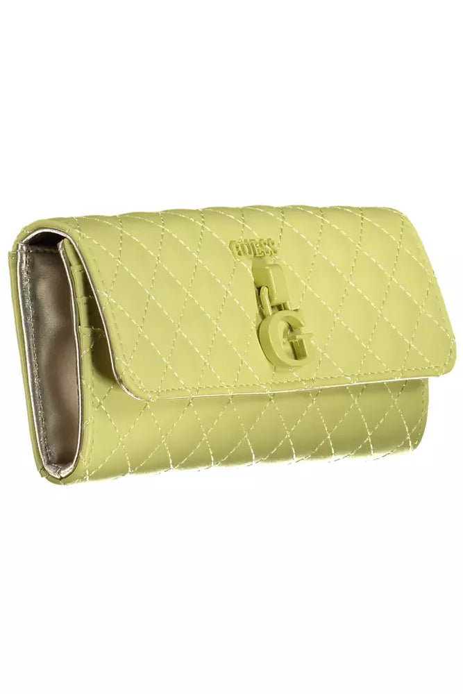 Chic Sunshine Yellow Tri-Fold Wallet