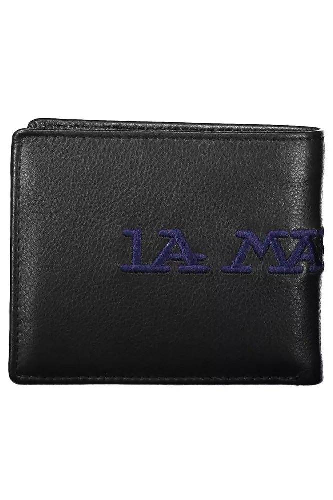 Black Leather Men Wallet