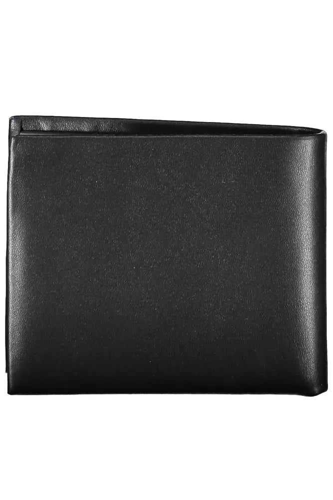 Sleek RFID-Secure Double Compartment Wallet