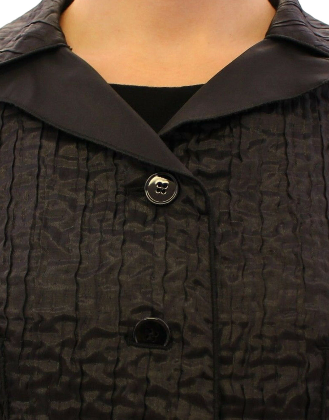 Elegant Black Bolero Shrug Jacket