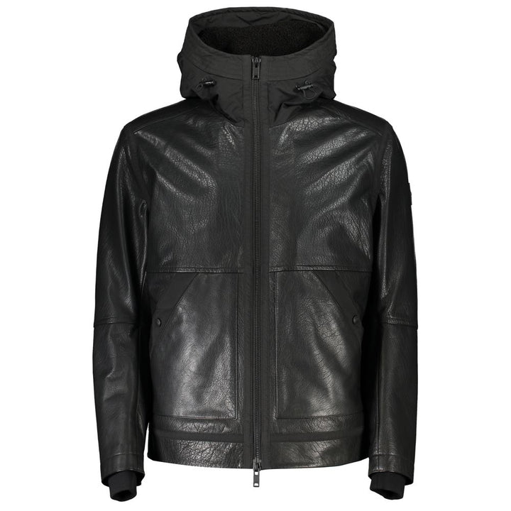 Black Leather Men Jacket