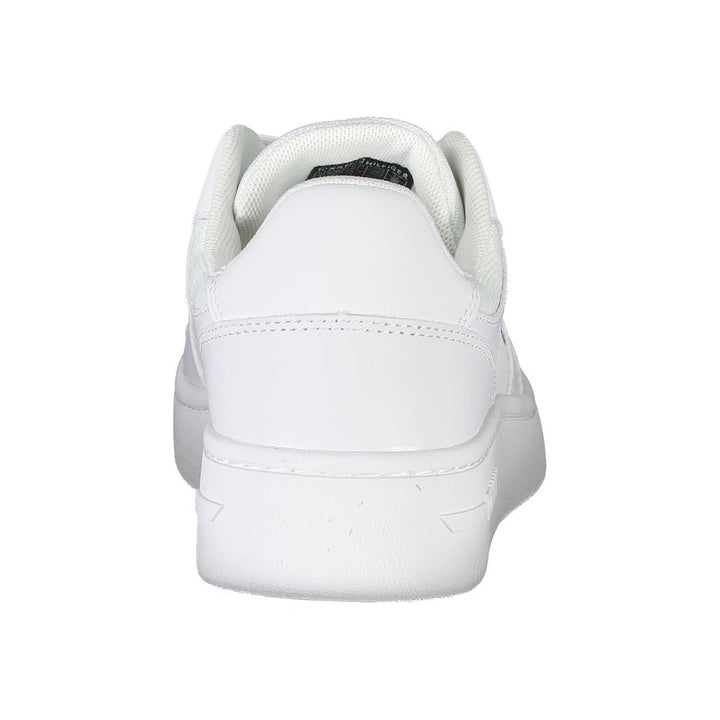 White Leather Women Sneaker