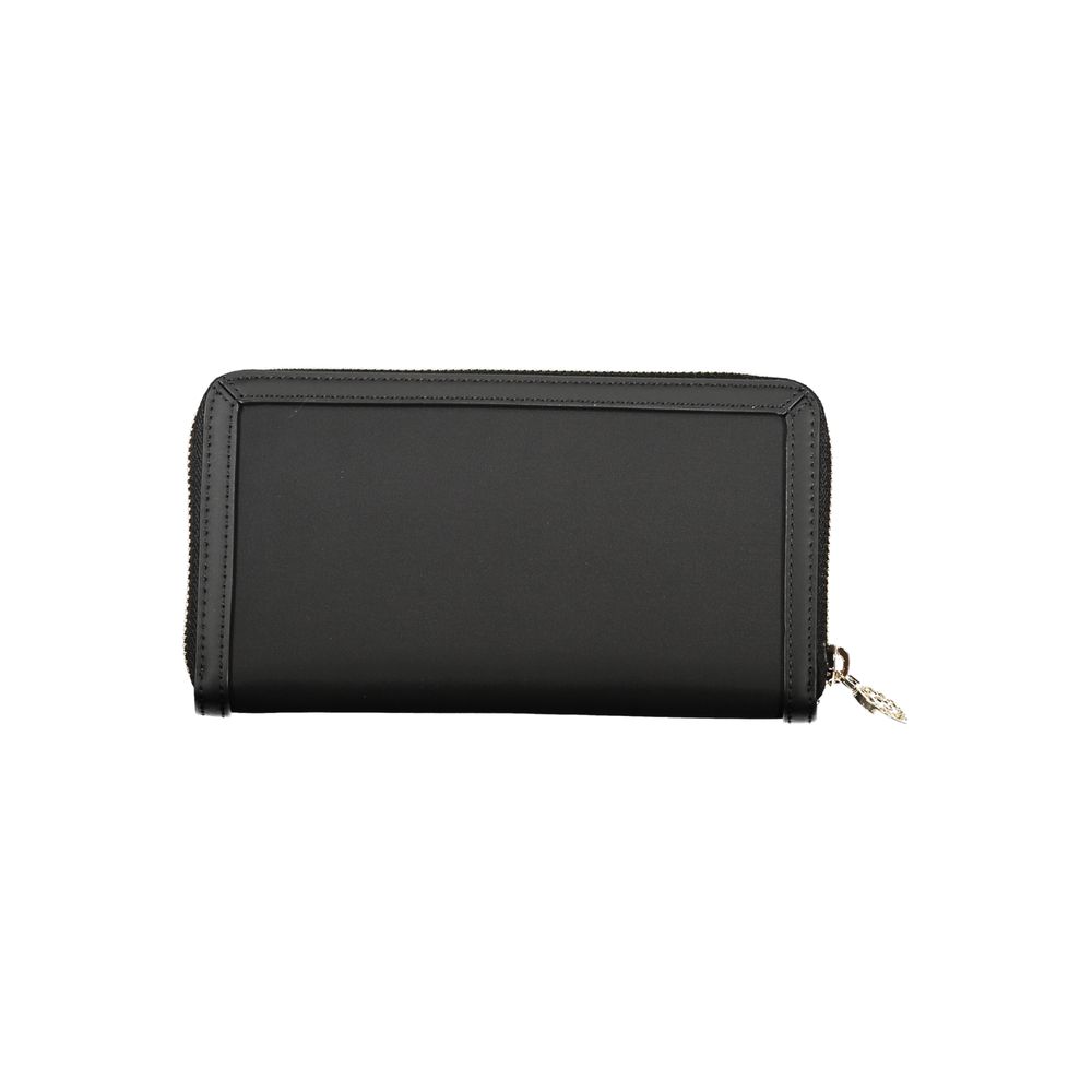 Chic Black Multi-Compartment Wallet