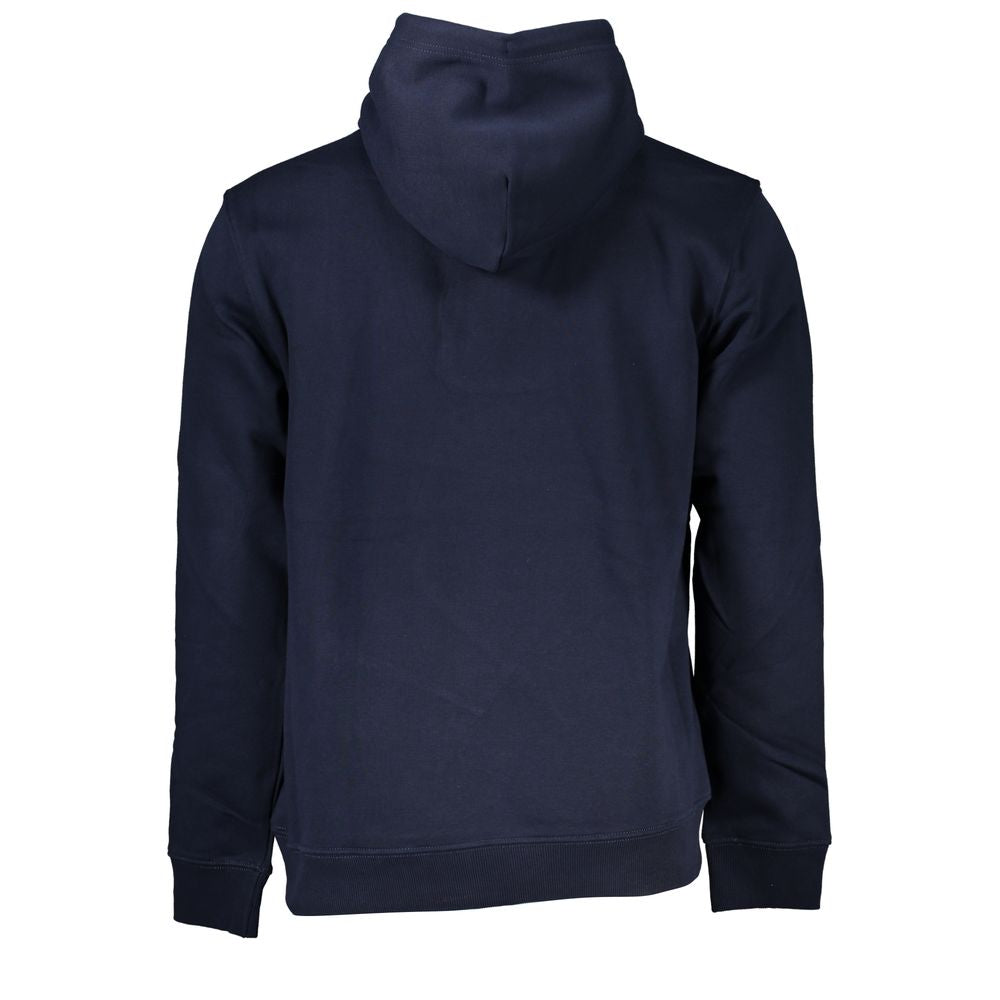 Classic Blue Hooded Sweatshirt