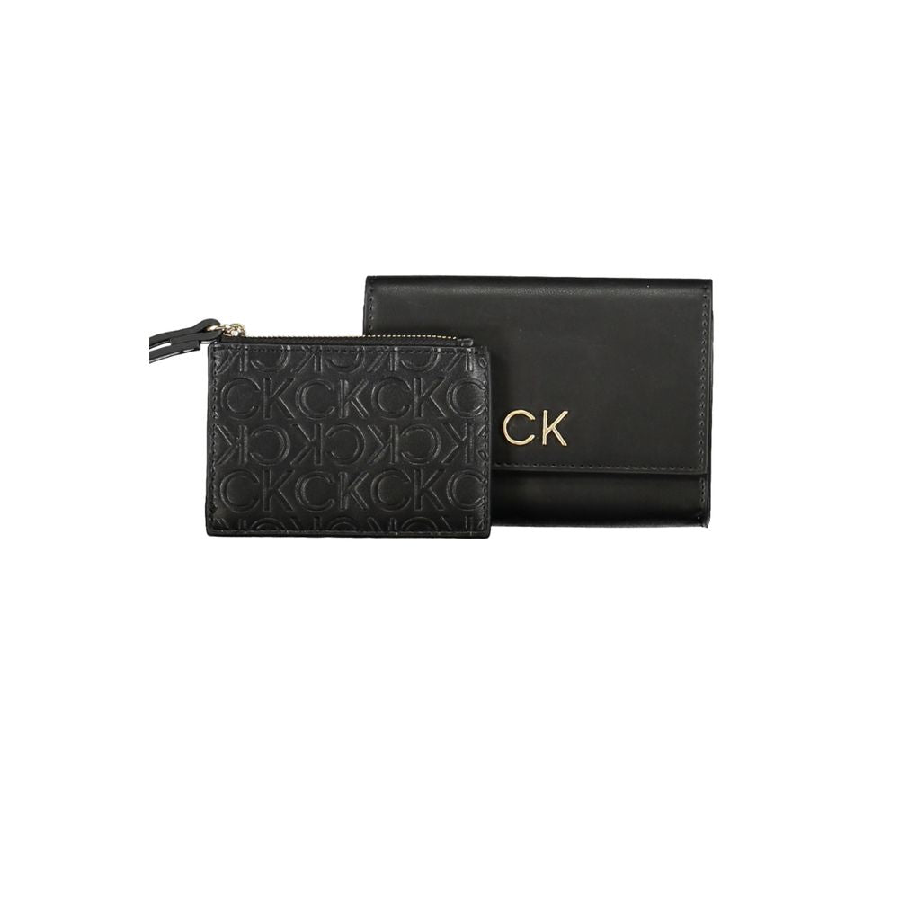 Sleek Compact Designer Wallet in Black