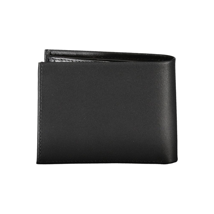 Elegant Black Leather Wallet with RFID Blocking