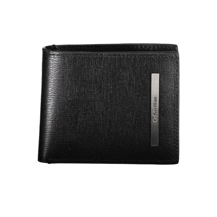 Sleek Black RFID-Blocking Wallet