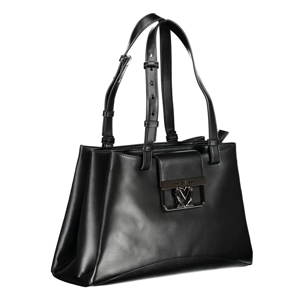 Black Polyethylene Handbag