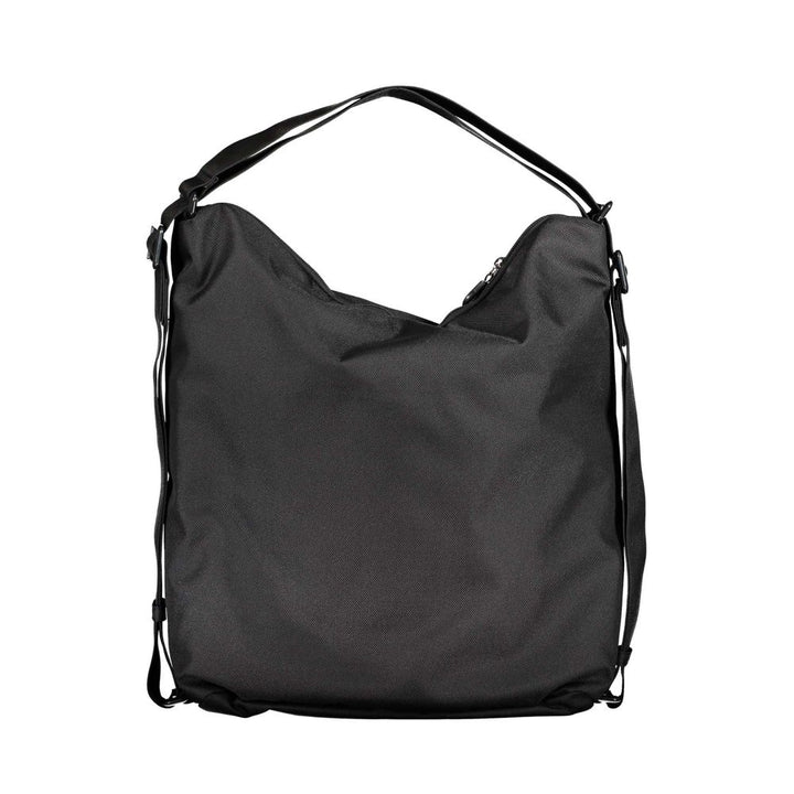 Black Polyester Handbag