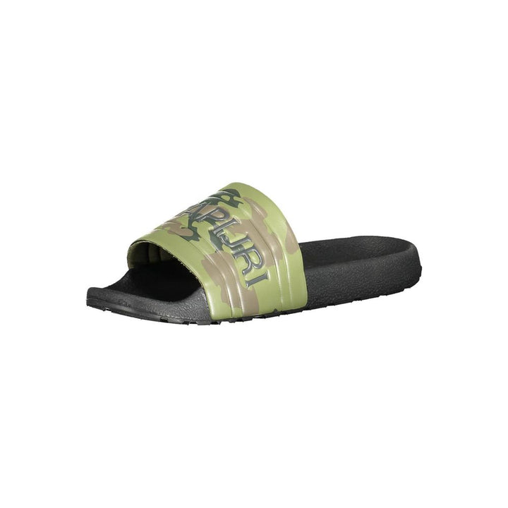 Green Polyester Sandal