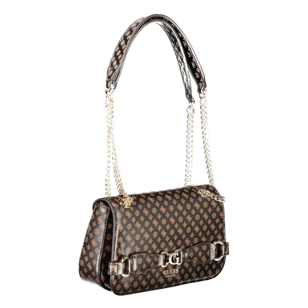 Brown Polyethylene Handbag