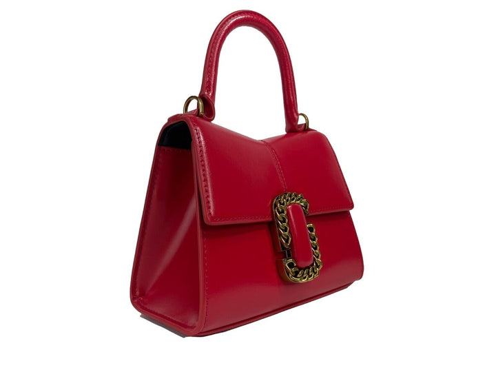 The St Marc Mini Top Handle Satchel Crossbody Bag Red