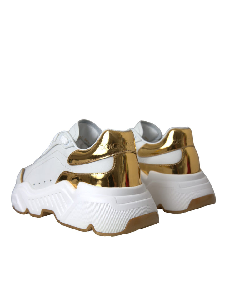 White Gold Low Top Daymaster Sneakers Women Shoes