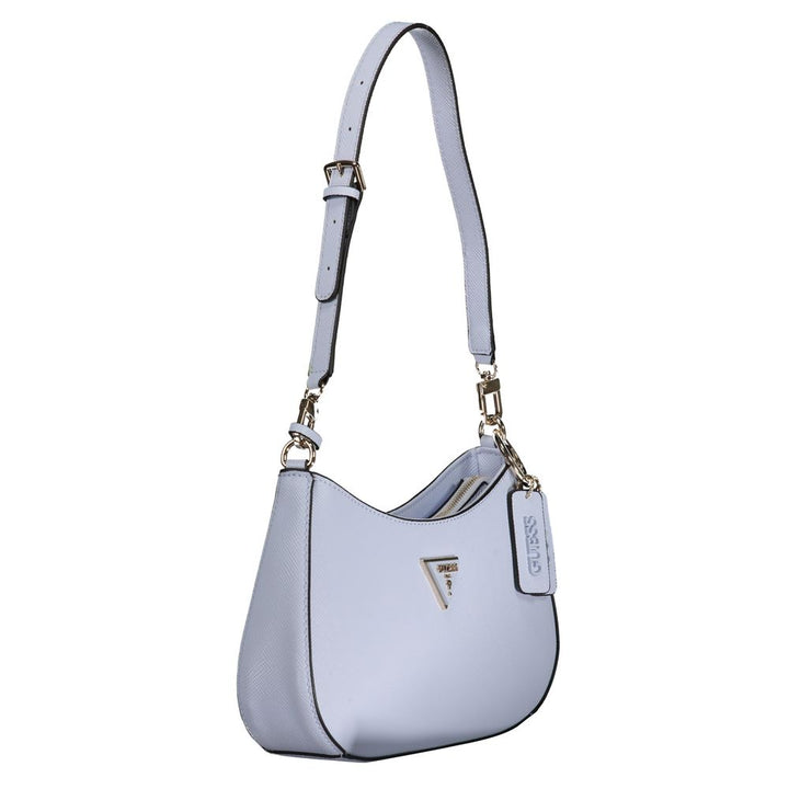 Light Blue Polyethylene Handbag