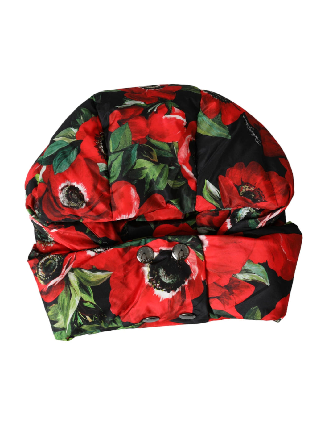 Multicolor Anemone Whole Head Wrap Hat