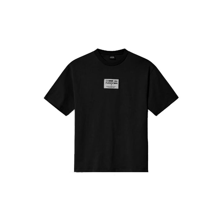 Black Cotton Tops & T-Shirt