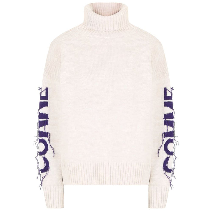 Beige Acrylic Sweater