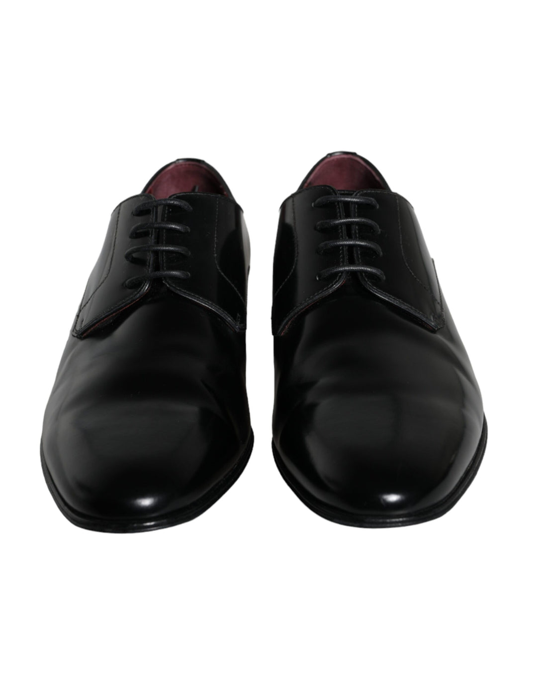 Black Leather Derby Formal Dress Men Shoes