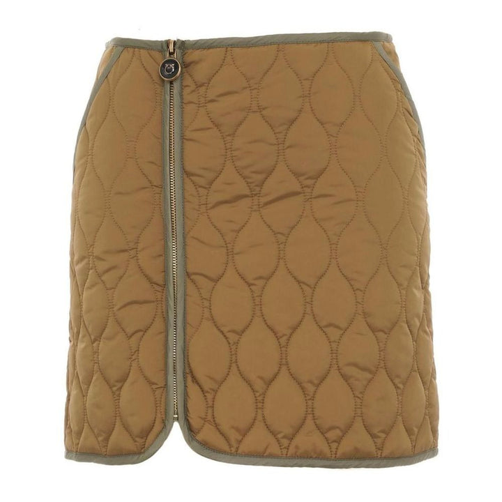 Brown Nylon Skirt