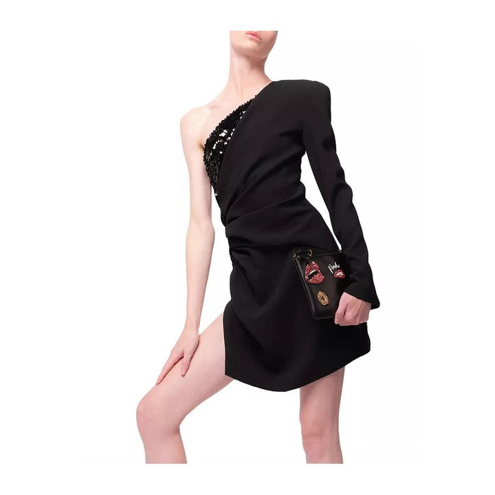 Black Poliester Dress