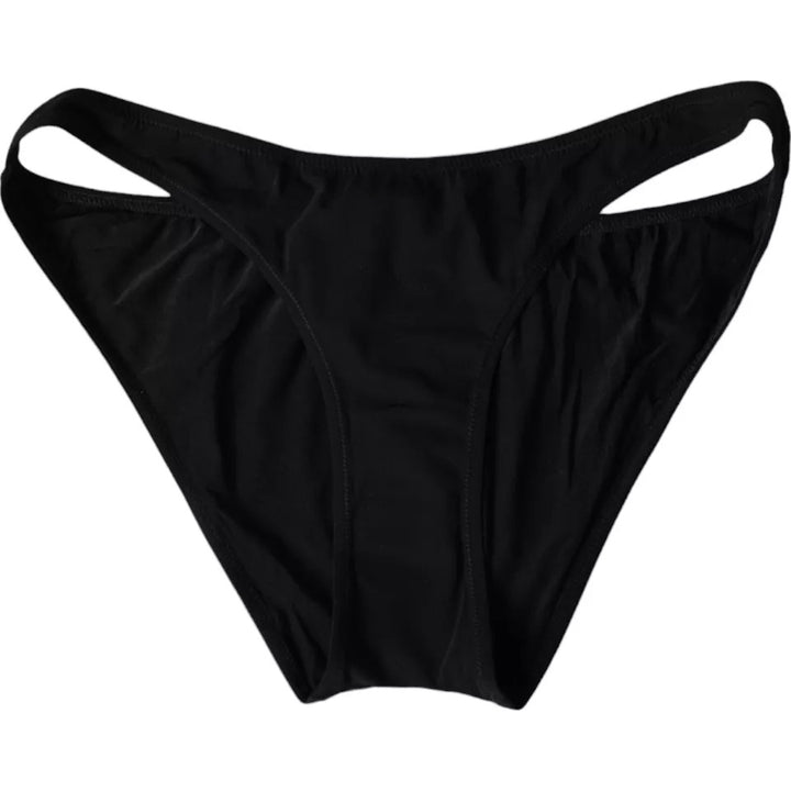 Black Nylon Swimwear Beachwear Bottom Bikini