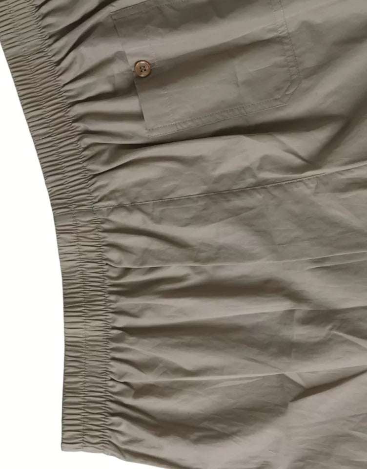 Brown Cotton Regular Boxer Shorts Underwear