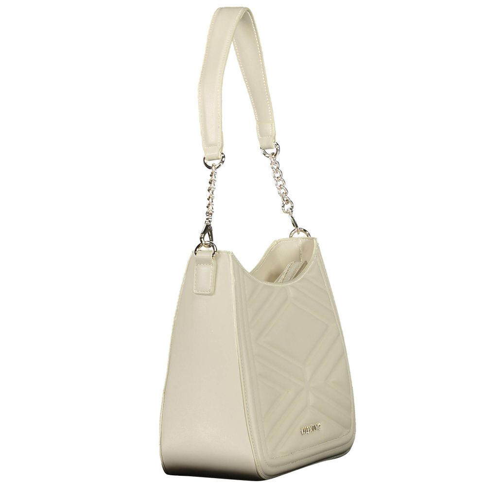 Beige Polyethylene Handbag