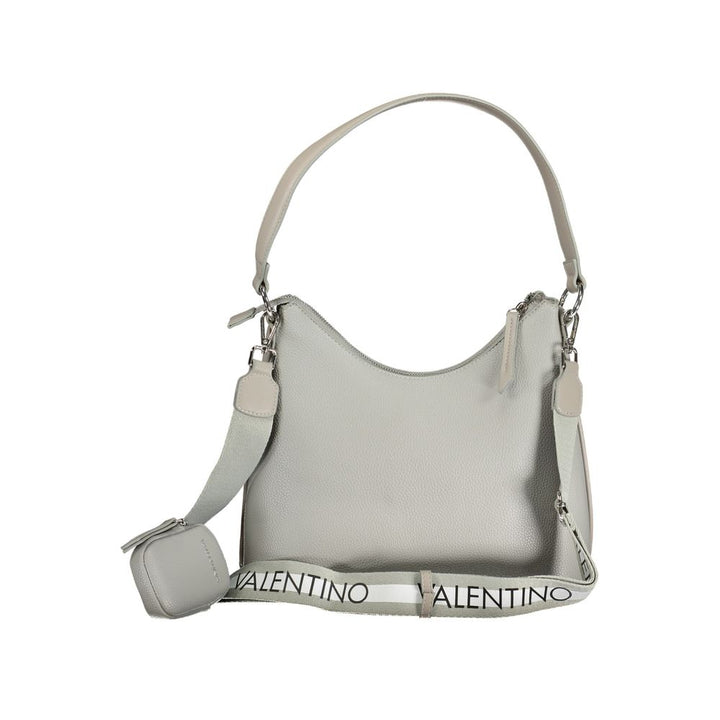 Gray Polyethylene Handbag