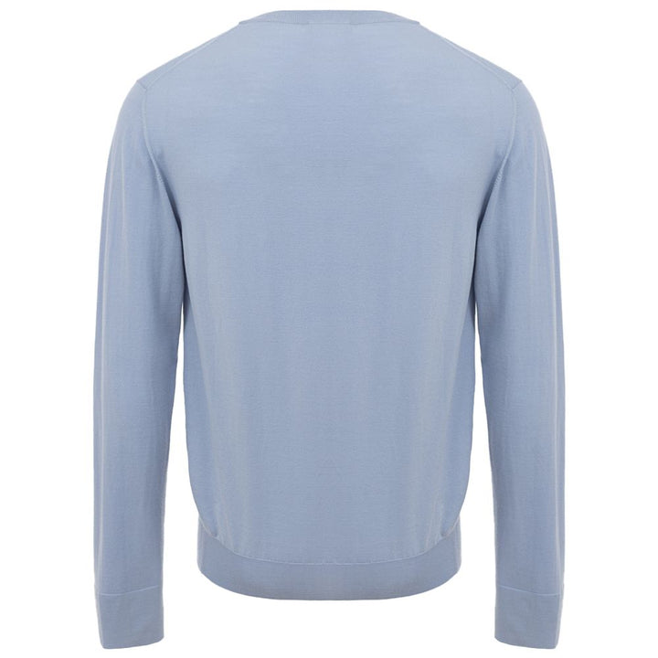 Light Blue Wool Sweater