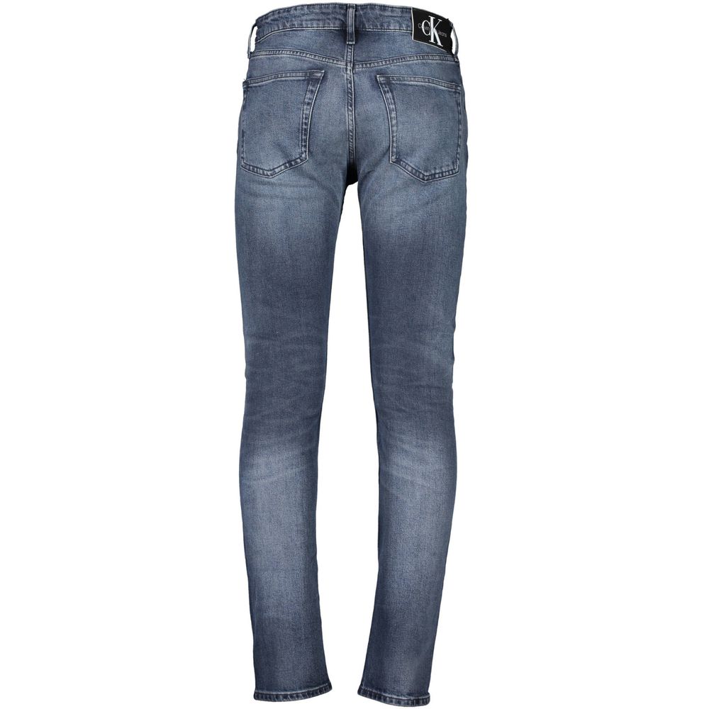 Blue Cotton Jeans & Pant