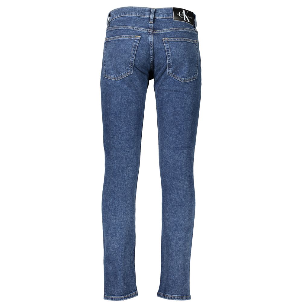 Blue Cotton Jeans & Pant