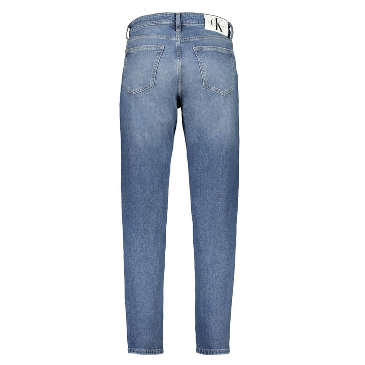 Blue Cotton Jeans & Pant