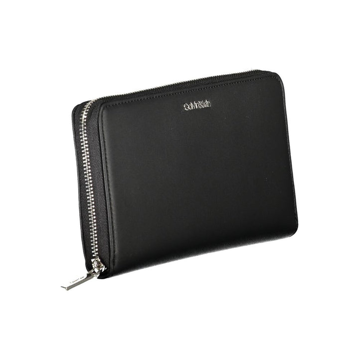 Black Polyester Wallet