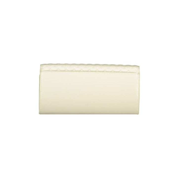 Beige Polyester Wallet