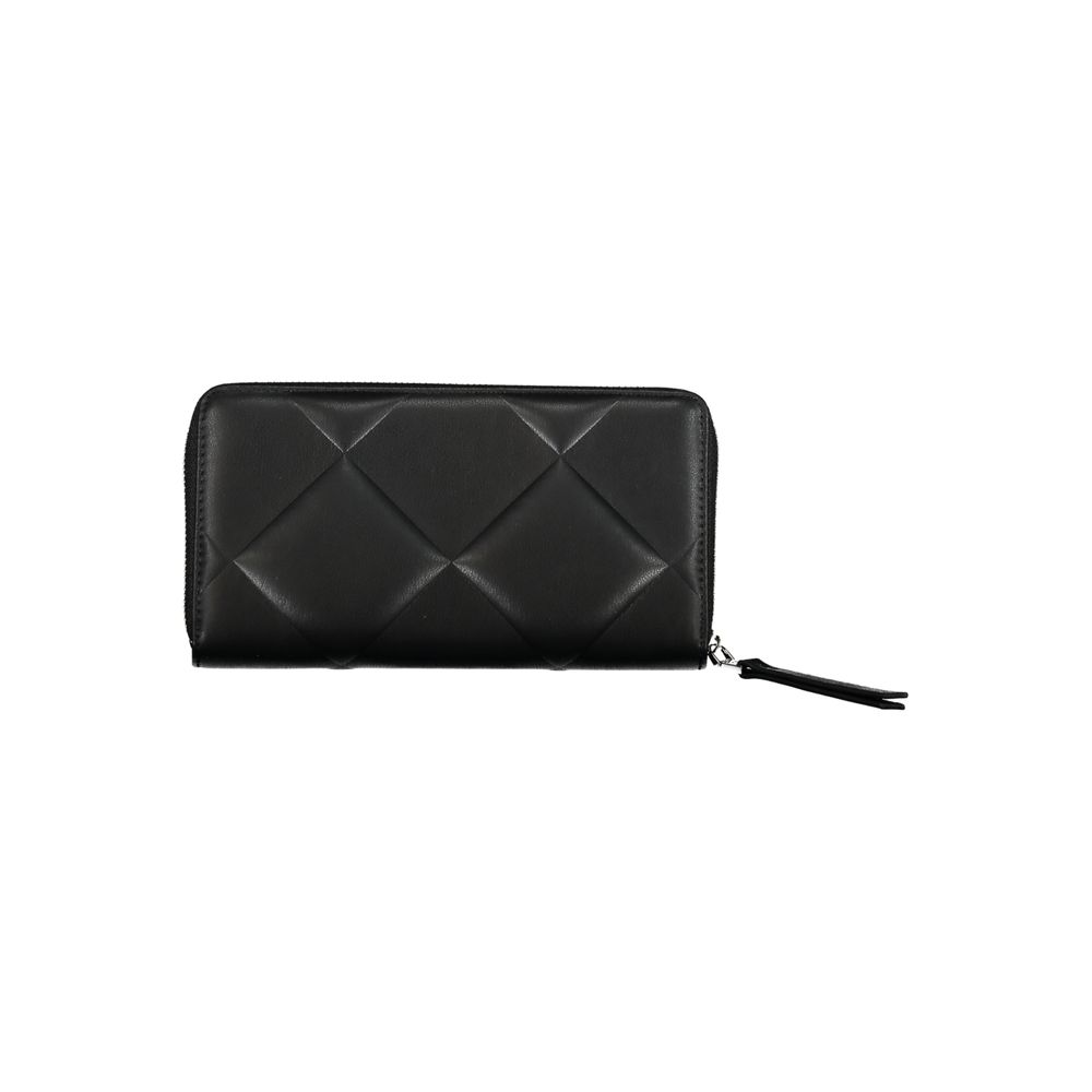 Black Polyester Wallet