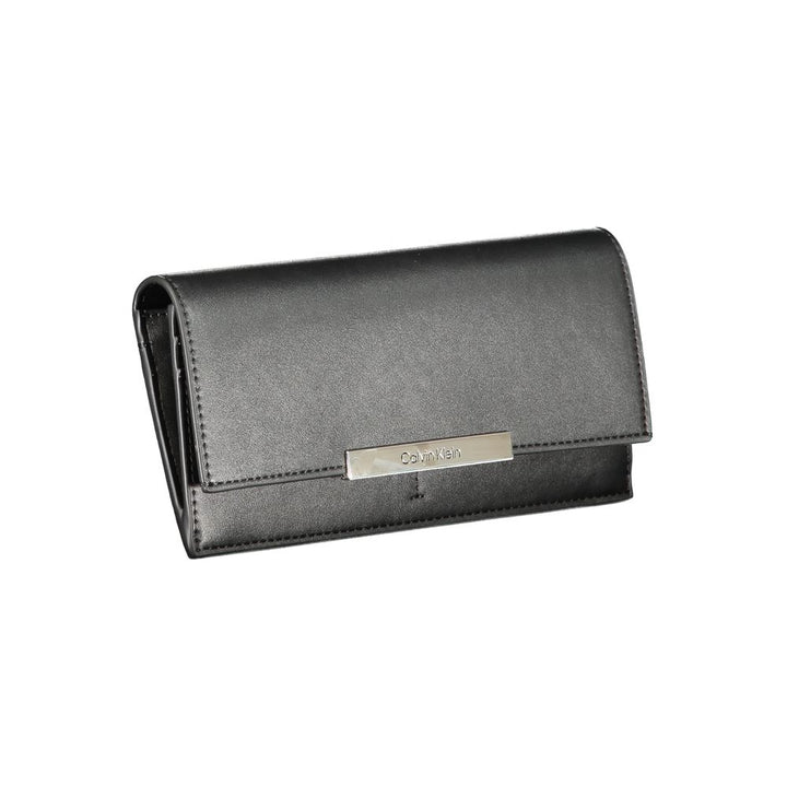 Black Polyester Wallet