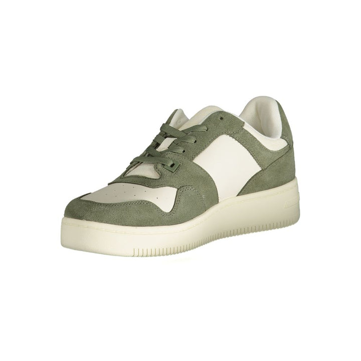 Green Polyester Sneaker