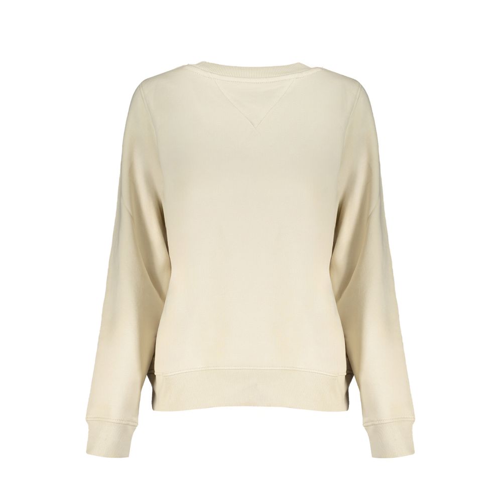 Beige Cotton Sweater