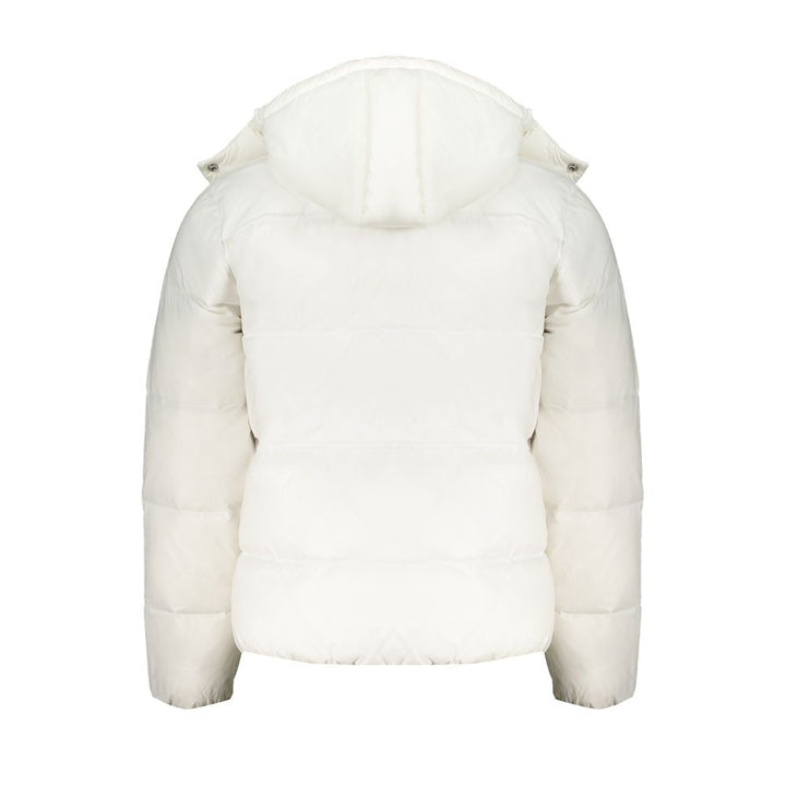 White Polyamide Jacket