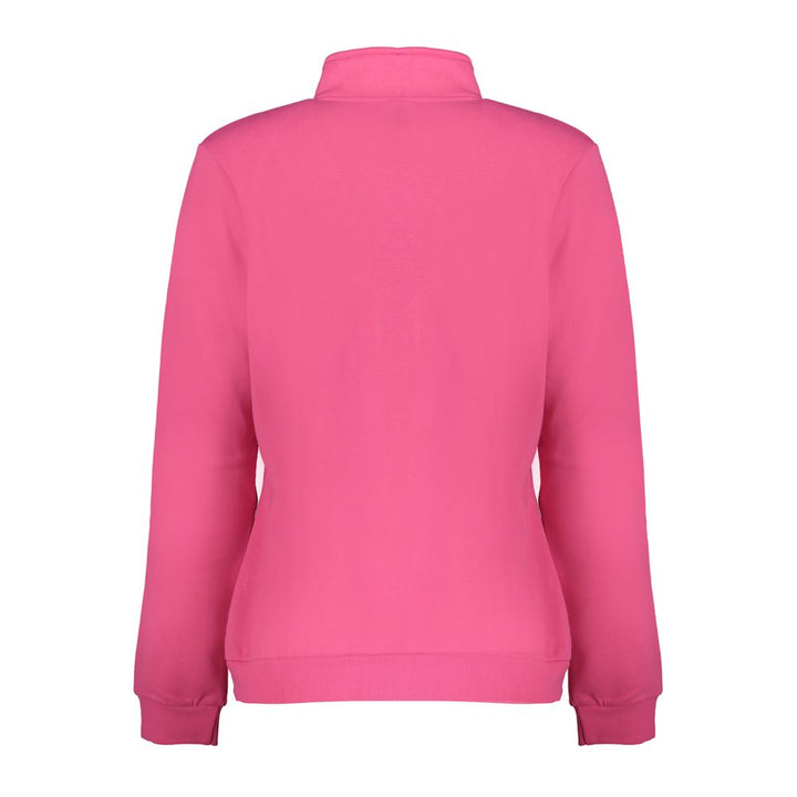 Pink Cotton Women Sweater