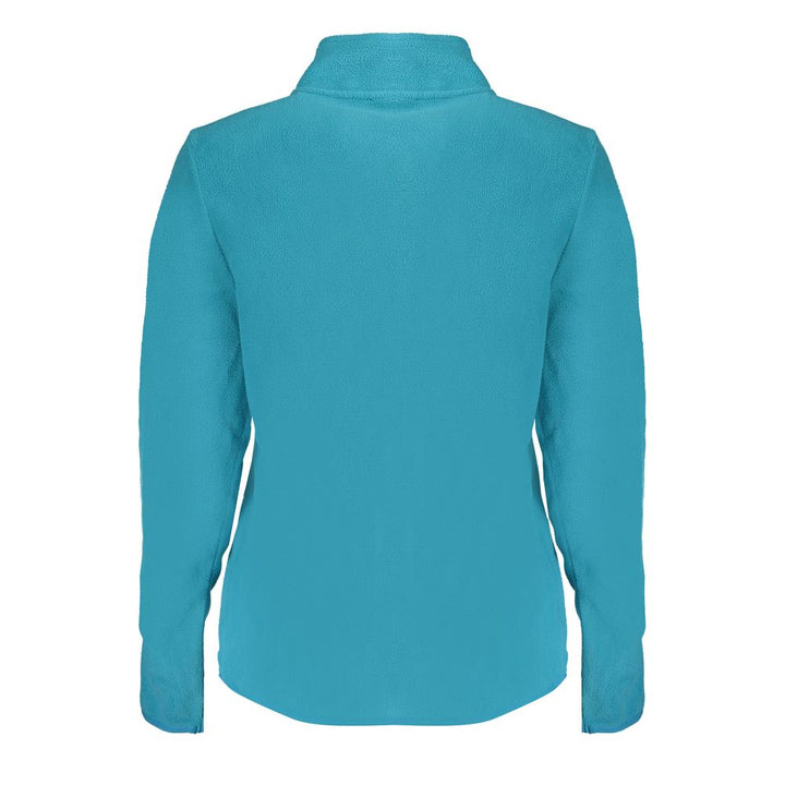 Light Blue Polyester Women Sweater