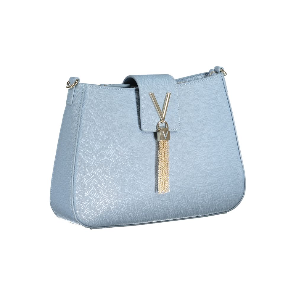 Light Blue Polyethylene Handbag