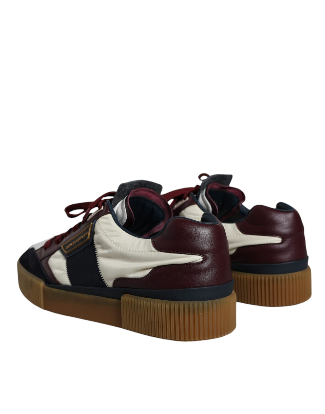 Multicolor Miami Leather Low Top Sneakers Shoes